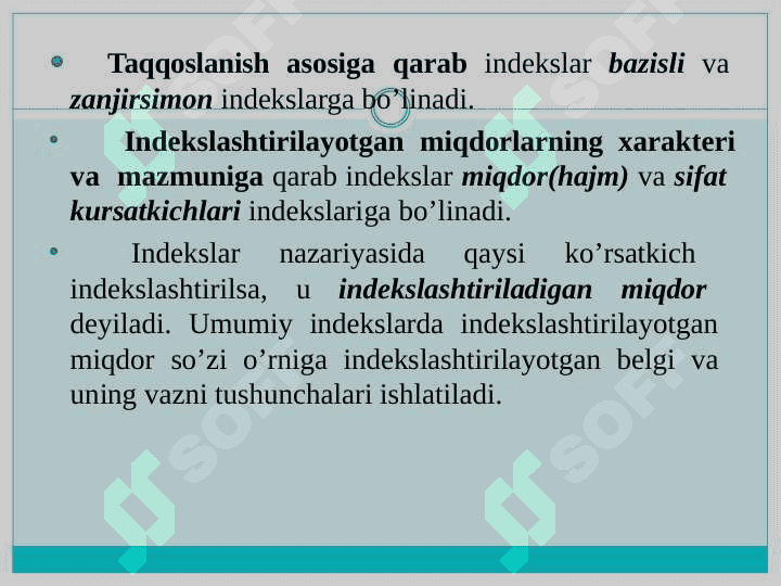 STATISTIK  INDEKSLAR pptx 5