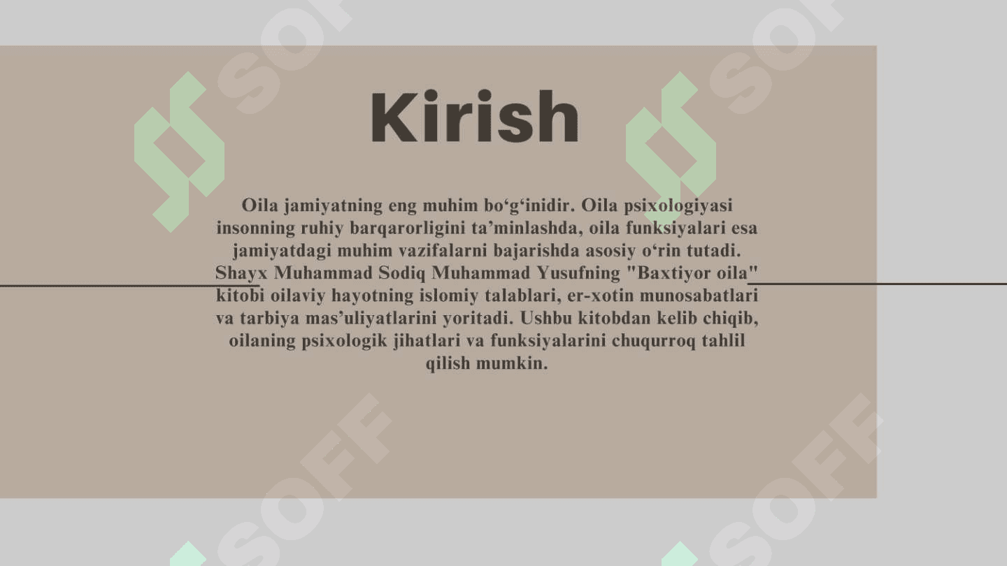 Oila psixologiyasi va oila funksiyasi 3
