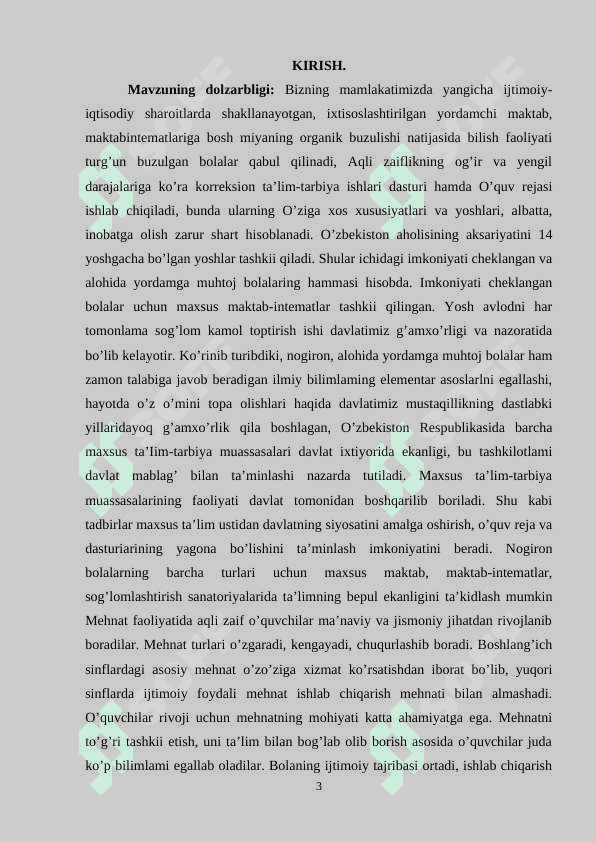 Maxsus mehnat ta'limi maktablarida insonparvarlikni tarbiyalashning o'ziga xosligi 3