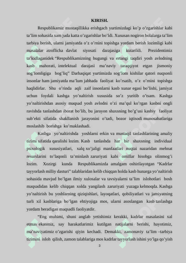 maxsus mehnat ta’limi maktablar o’quvchilarini kasb-hunarga tayyorlash va unga qo’yilgan davr talablari 3