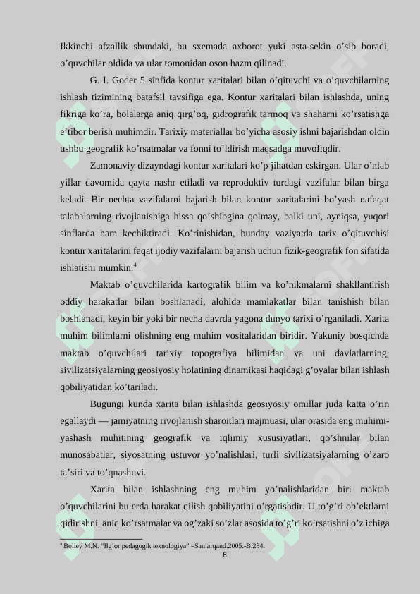 TARIX VA IJTIMOIY FANLAR O’QITISHDA XARITALAR TURLARI VA ULARNING AHAMIYATI 8