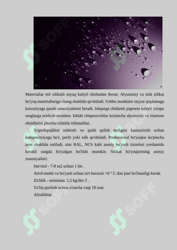 POLIMER SILIKATLI XIMOYA BEZAKLI BO‘YOQLAR 3