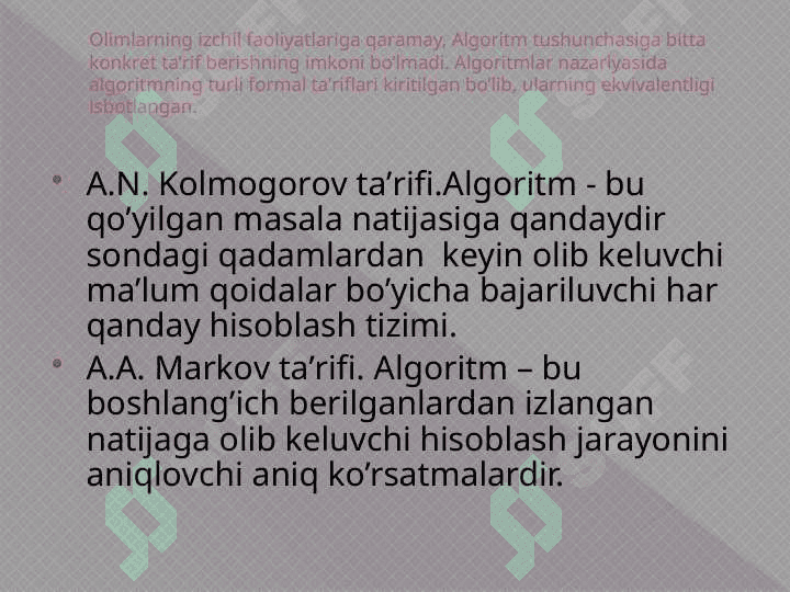 Algoritm blok sxema shaklida berilish usuli 5