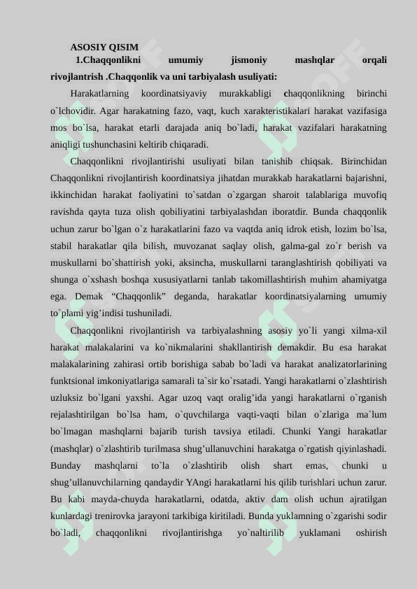 CHAQQONLIK VA UNI TARBIYALASH USLUBIYATI 5