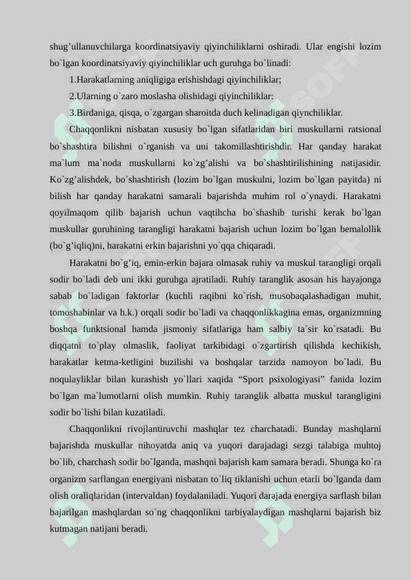 CHAQQONLIK VA UNI TARBIYALASH USLUBIYATI 6
