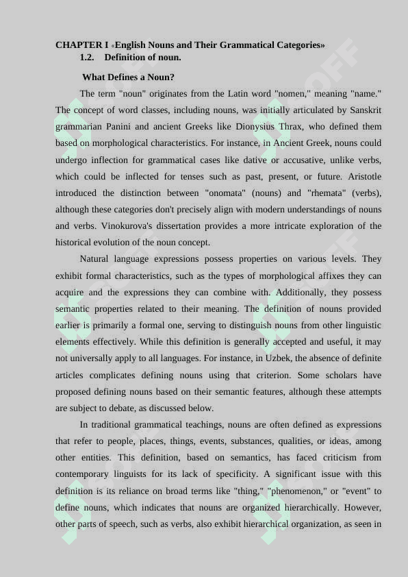 THE NOUN AND IT`S GRAMMATICAL CATEGORIES 3