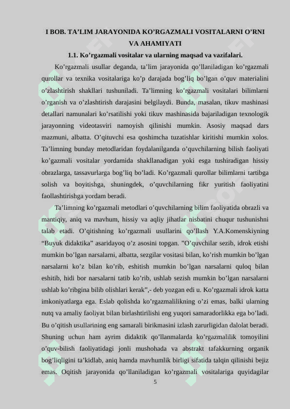 8-sinf o’zbekiston tarixi fanining “Abdullaxon ii davrida Buxoro xonligining yuksalishi” mavzusini o'tishda ko'rgazmali vositalardan foydalanish usullari 5