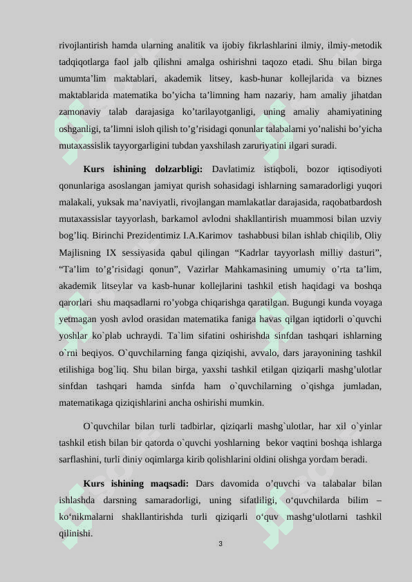 Foizlar va uni o’qitish metodikasi 3