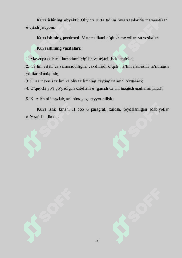 Foizlar va uni o’qitish metodikasi 4