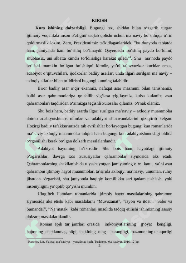 ULUG‘BEK HAMDAM ROMANLARINI O‘QITISH METODIKASI 3