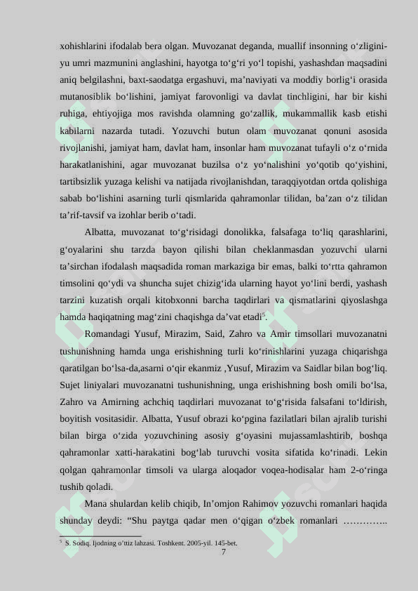 ULUG‘BEK HAMDAM ROMANLARINI O‘QITISH METODIKASI 7