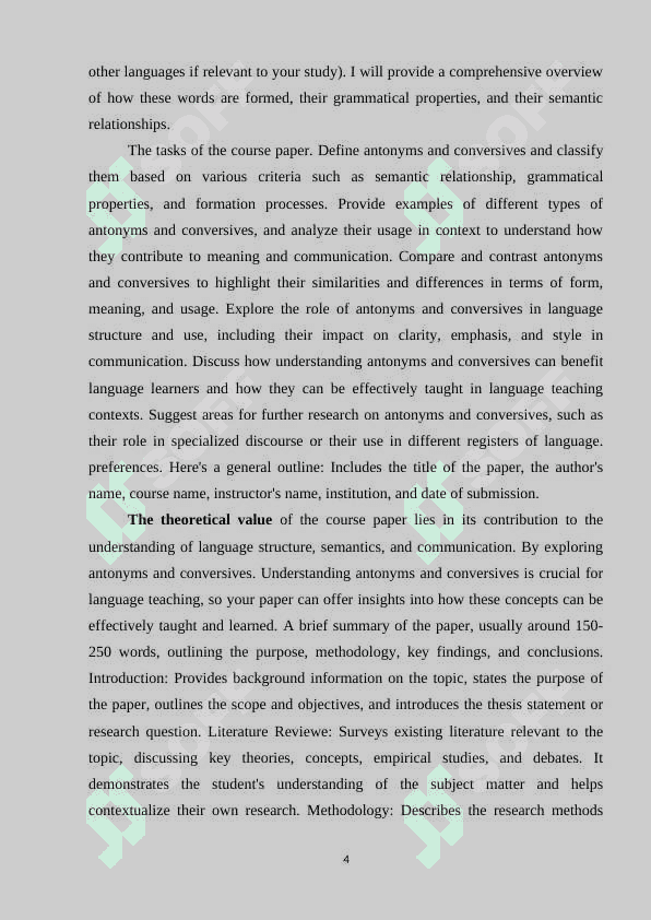DEFINING ANTONYMS AND CONVERSIVES IN LINGUISTIC 3