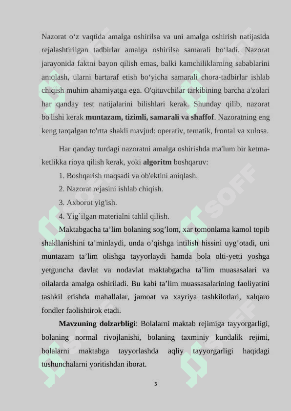 BOLA SHAXSINI RIVOJLANISH OMILLARI 5