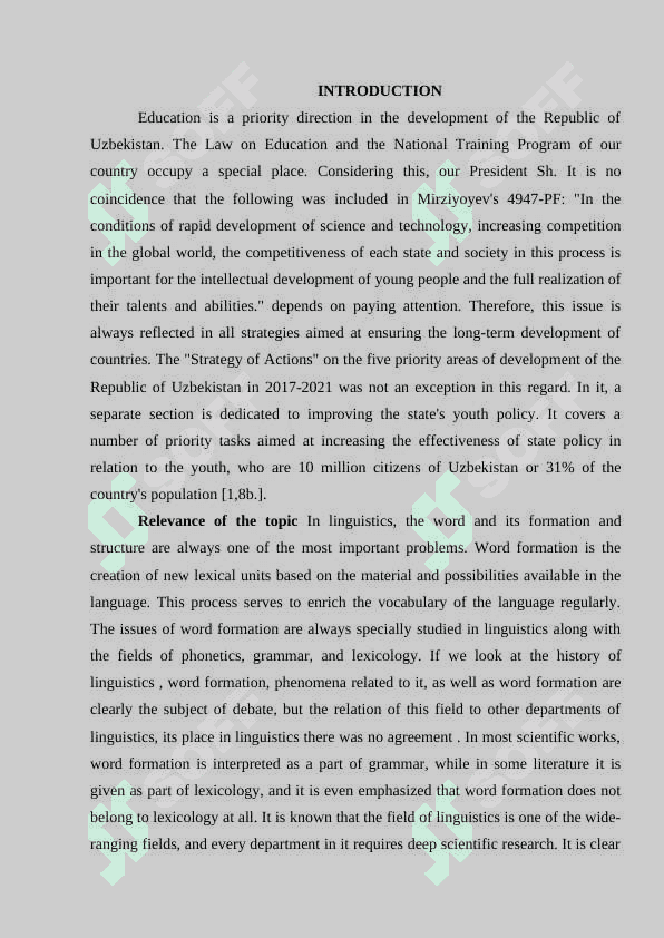 ENGLISH WORD AND ITS FORMATION 2