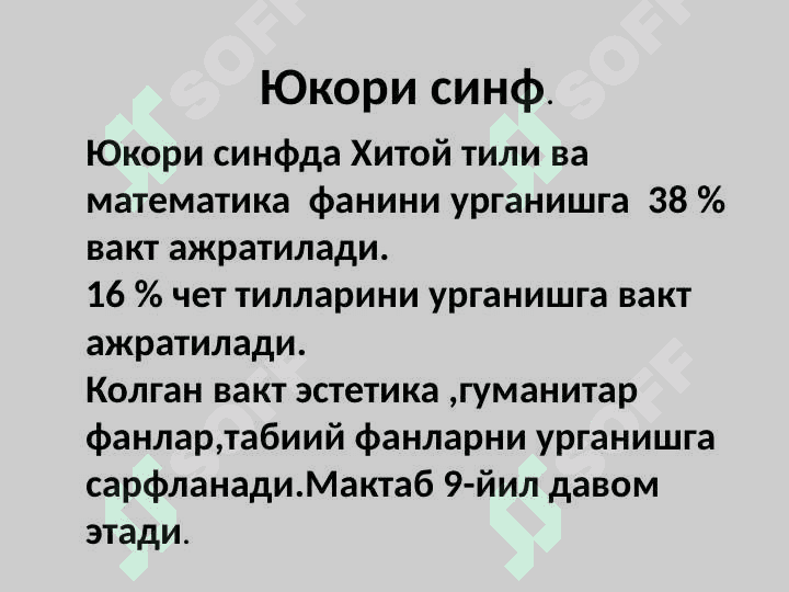 Xitoyda ta'lim tizimi 7