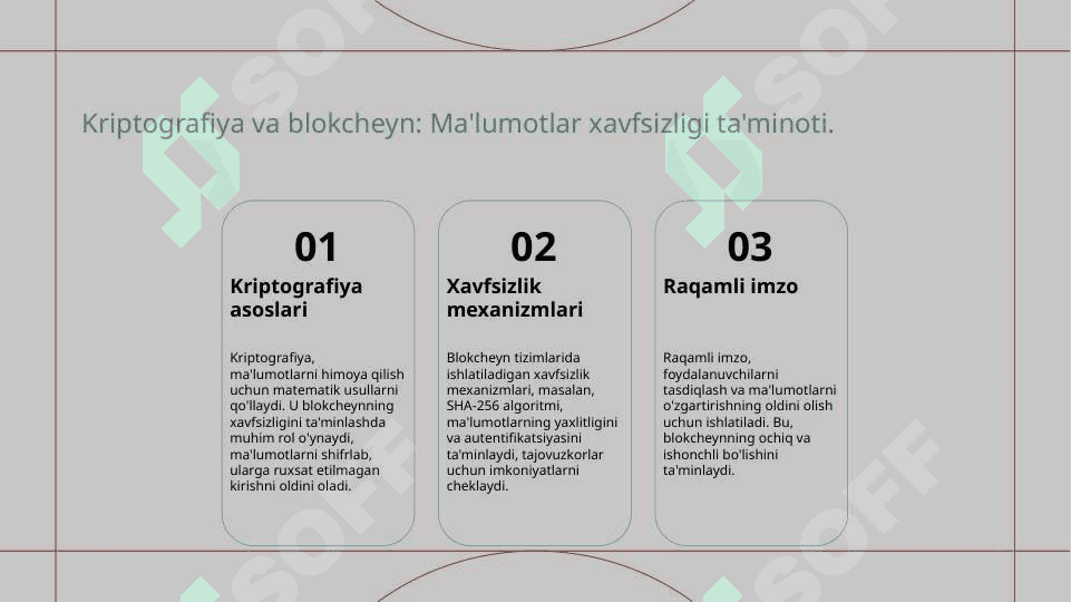 Blokchen asosiy tushunchalari 7