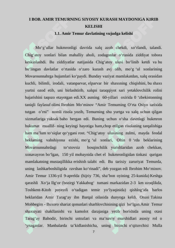 Amir Temur davrida davlat boshqaruv tizimi 7