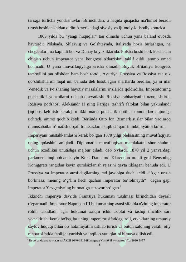 GERMANIYANING YAGONA IMPERIYAGA BIRLASHUVI 8