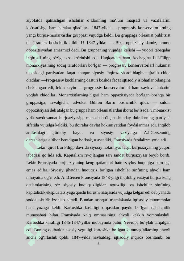 FRANSIYADA SANOAT TO’NTARISHI VA UNING AHAMIYATI 8