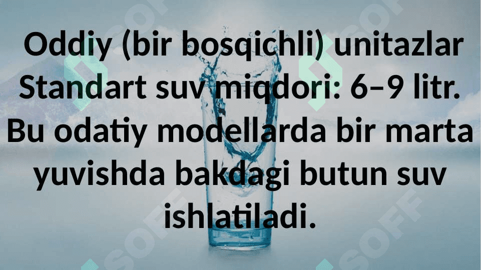 O’zbekistonda suvni tejash 2