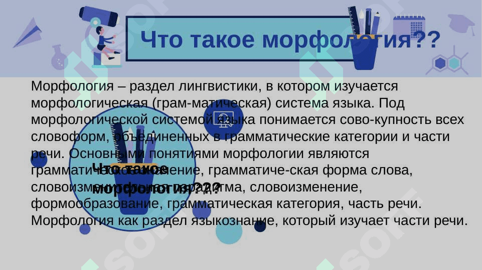 Морфология как наука 4