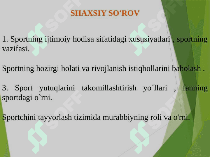 Sport musobaqalari tizimi 3