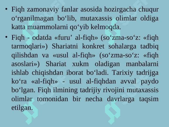Kichik biznes va tadbirkorlik faoliyatini rejalashtirish 8