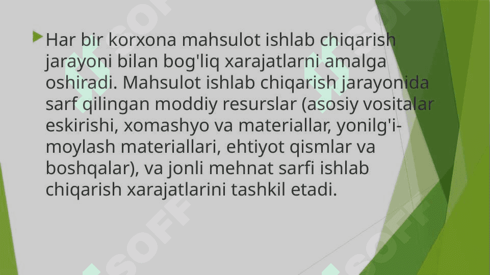 Kichik biznes va tadbirkorlik sub’ektlarida ishlab chiqarish xarajatlari va mahsulot tannarxi tahlili 3