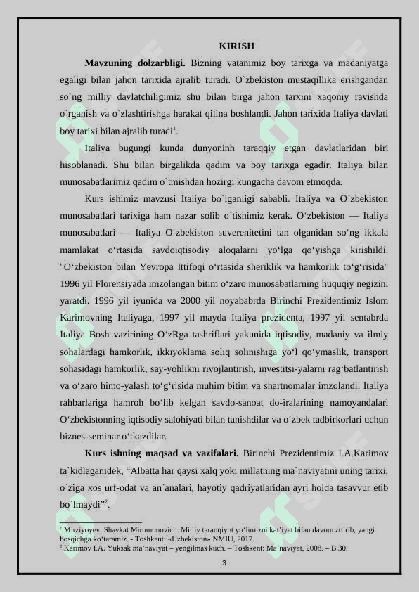 Italiyada milliy birlashish jarayonlari. Italiya Qirolligining barpo etilishi. 3