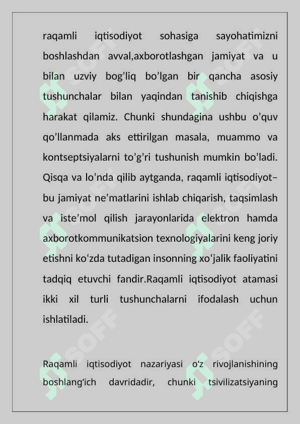 Iqtisodiyotda raqamli  tehnalogiyalardan foydalanishning asosiy rollari 6