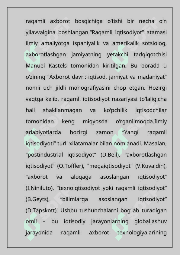 Iqtisodiyotda raqamli  tehnalogiyalardan foydalanishning asosiy rollari 7