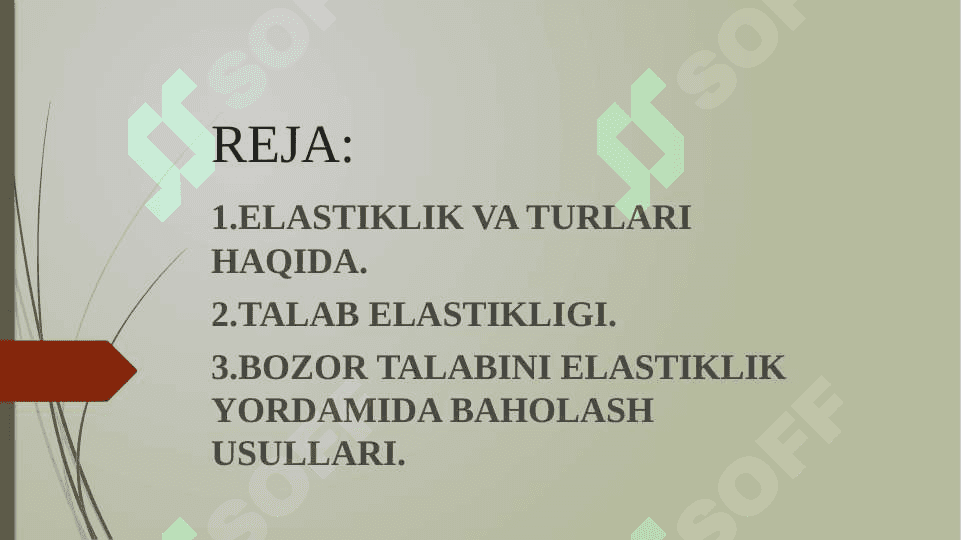 ELASTIKLIK YORDAMIDA BOZOR TALABINI BAHOLASH 2