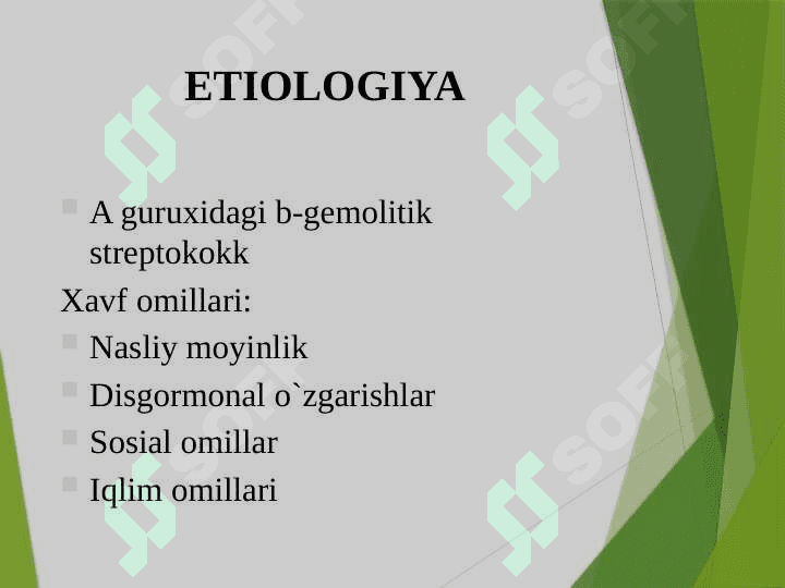 o'tkir revmatik istma 4