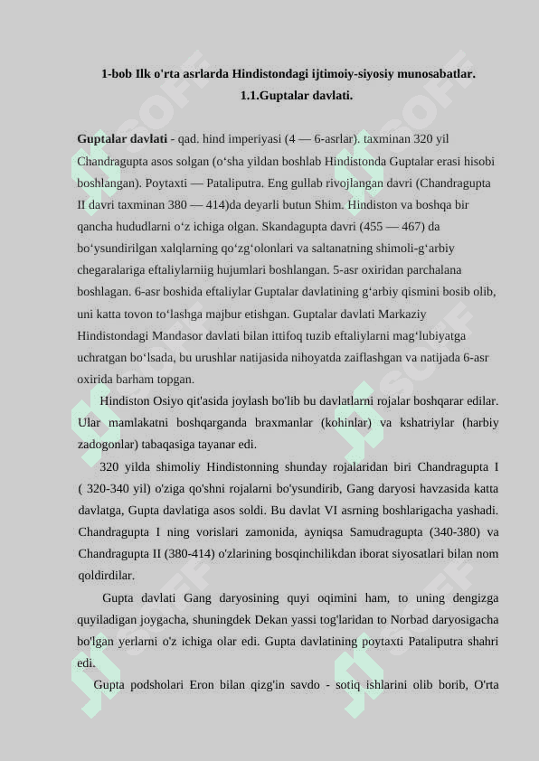 Ilk o’rta asrlarda Xindiston 7