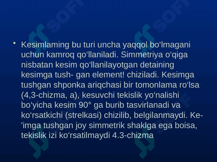 Kesim turlari 6