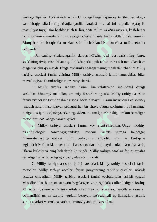 Milliy tarbiya asoslari faninining ilmiy tadqiqot metodlari 4