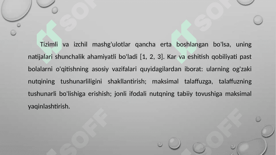 Eshituv idrokini rivojlantirish orqali talaffuz nuqsonlarini bartaraf etish 5