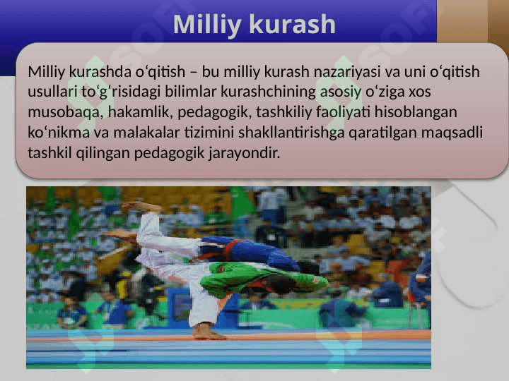 Kurash turlari mashg‘ulotlarida tiklanish vositalari. 4