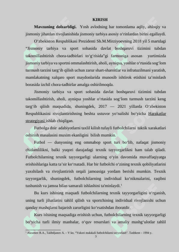 Futbolchilarning texnik tayyorgarligi 3