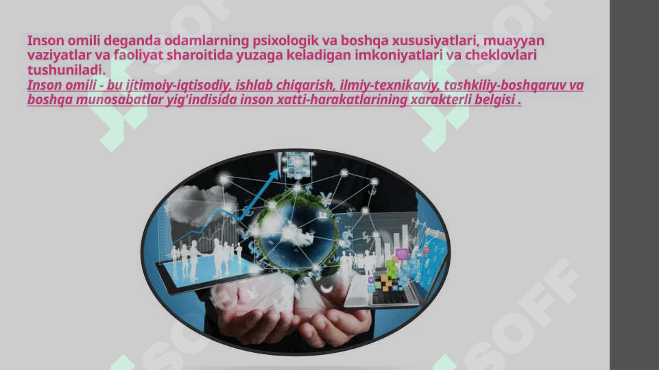 Iqtisodiyotda insоn оmili vа insоn sаlоhiyati, undаn fоydаlаnish xususiyatlari. 4