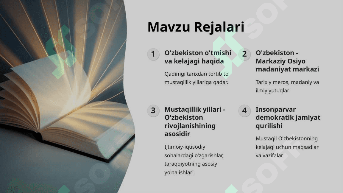O'zbekiston o'tmishi ham, kelajagi ham buyuk davłat.Erkin va farovon demokratik O'zbekiston.Davlatini birgalikda barpo etamiz_3 2