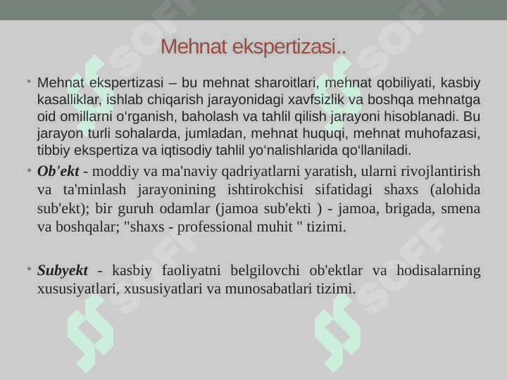 Mehnat ekspertizasi 3