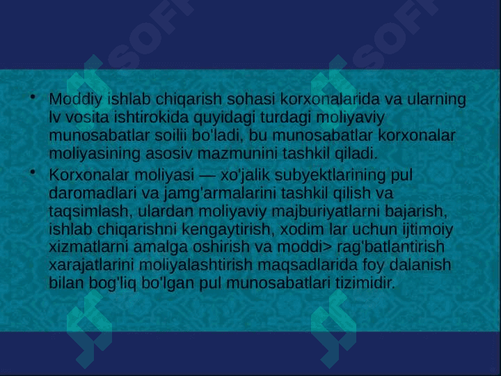Korxonalarning moliyaviy resurslari 4