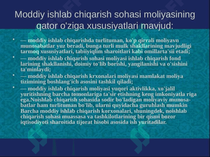 Korxonalarning moliyaviy resurslari 5