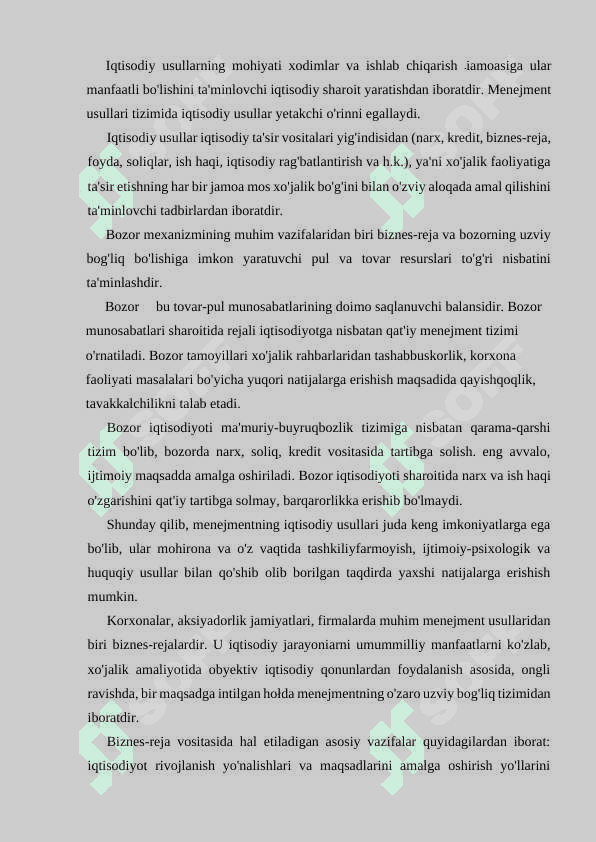 Menejment usullari 3
