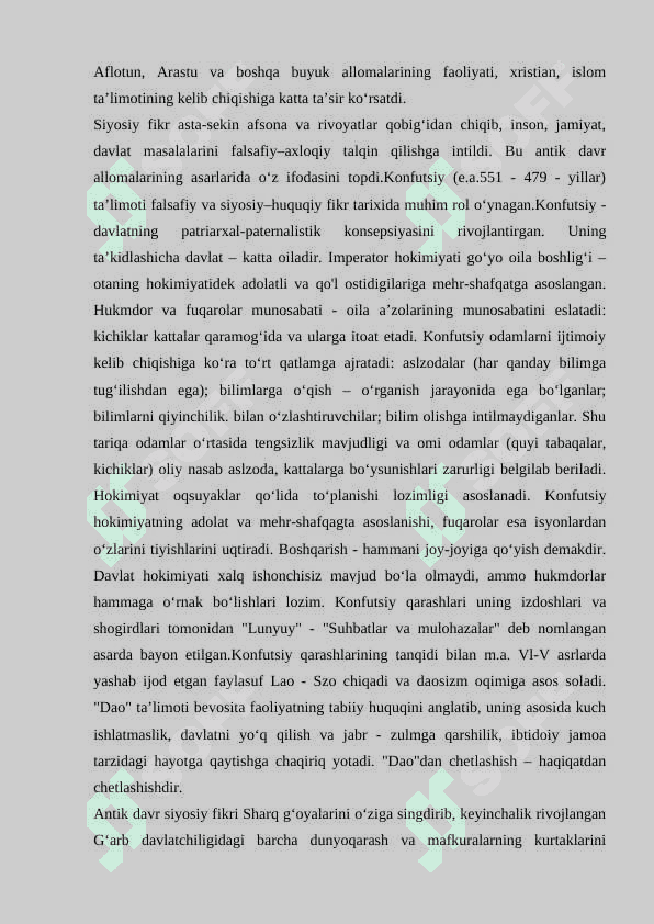 Daslabki siyosiy qarashlar 3