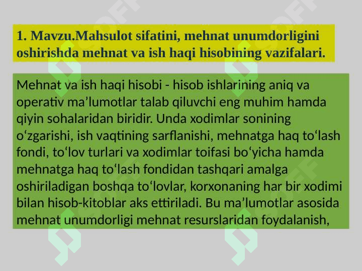 MEHNAT VA ISH HAQINI HISOBGA OLISH 2