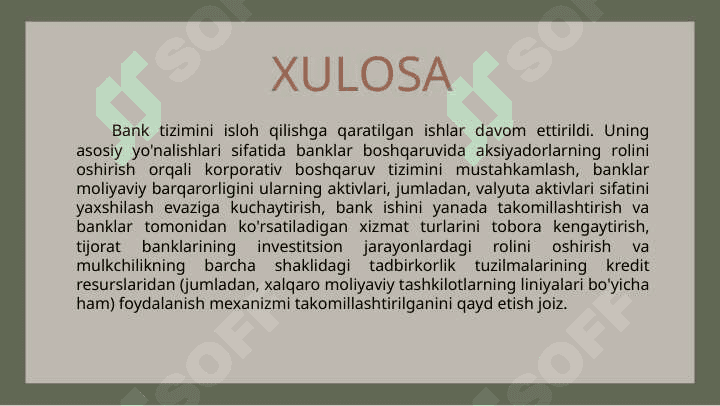 Xizmatlar sohasi korxonalarida moliyaviy munosabatlar 8