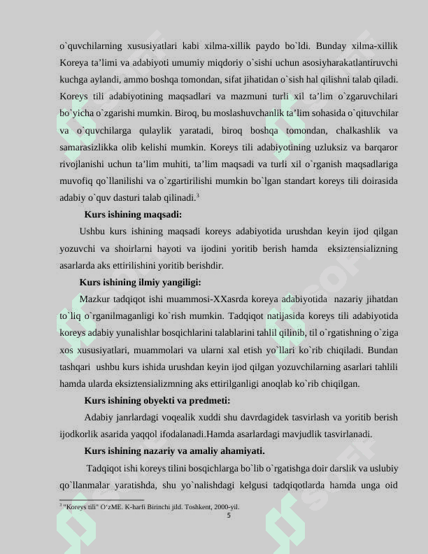 Urushdan keyingi avlod" vakillari ijodi. Eksintensializm ta'siri asarlarda aks ettirilishi. 5