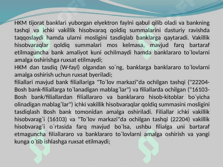 Bank operatsion kuni 3